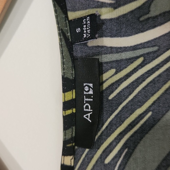 Apt 9nStylish Green and Black Women's‎ Dress - Picture 2 of 4